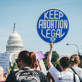 pro-choice abortion sign