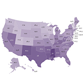 food insecurity US map