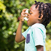 boy with asthma