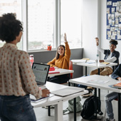 Students in classroom 