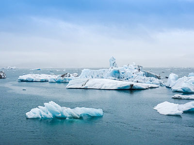 Ice melting in the Arctic