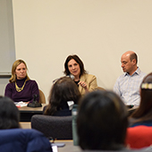 faculty members on the COVID-19 panel