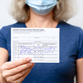 COVID-19 Vaccine card