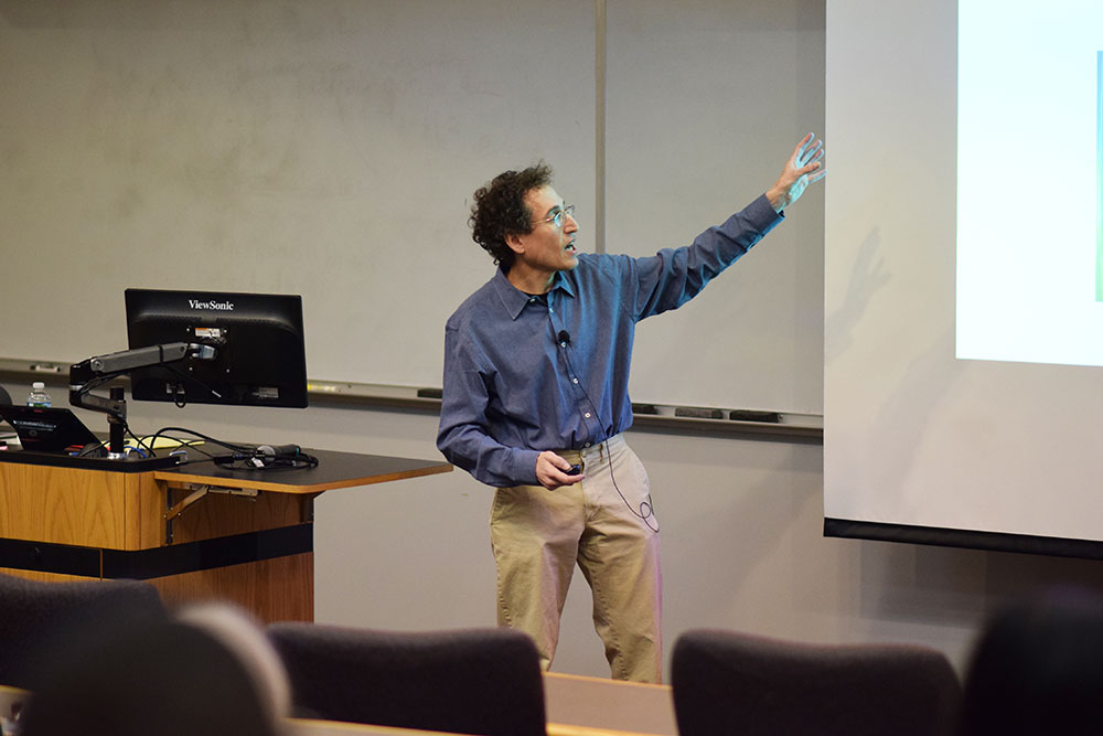 James Druckman presents his research at Northwestern