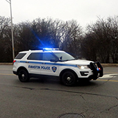 Evanston police car