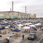 Texas food bank lines