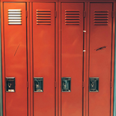 High school lockers