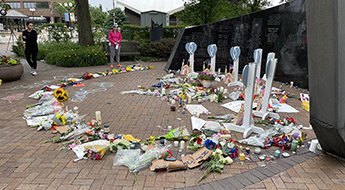 Highland Park Shooting Memorial 