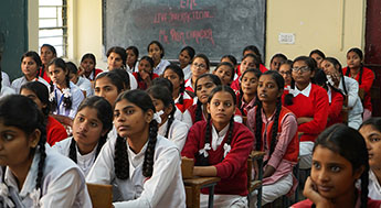 Classroom in India