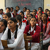 Classroom in India