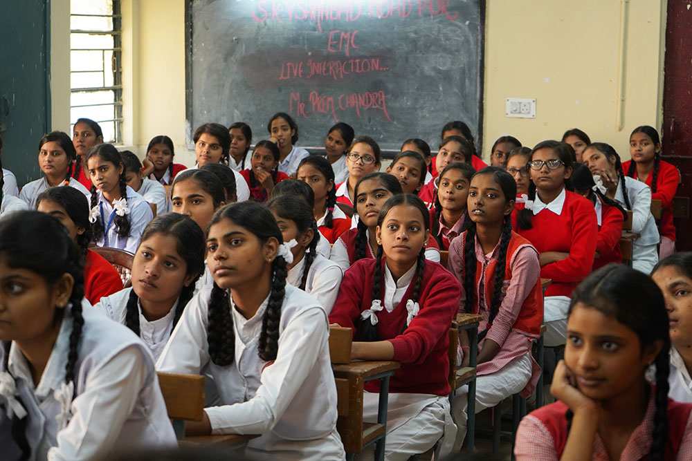 Classroom in India