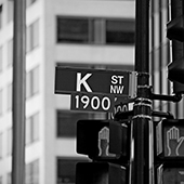 K street sign
