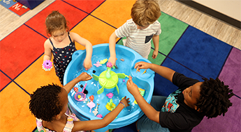students in preschool
