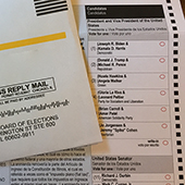 Mail in ballot