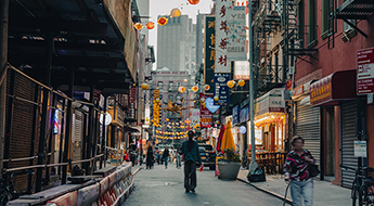 image of chinatown street