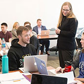 students in classroom