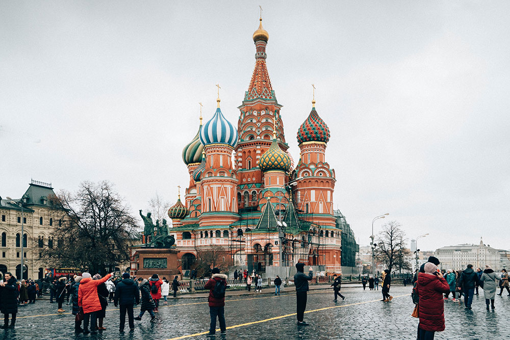 Red Square in Moscow, Russia