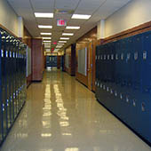 School Hallway