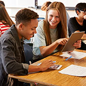 students in classroom