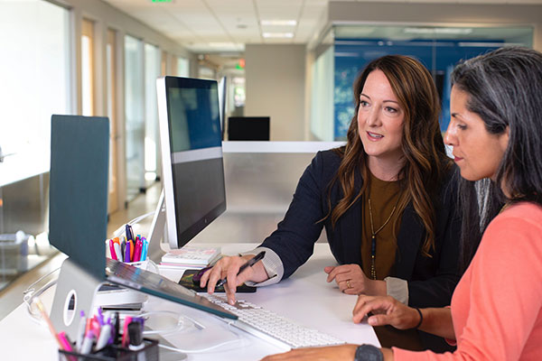 women in the office