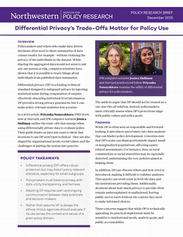 Differential Privacy's Trade-Offs Matter for Policy Use