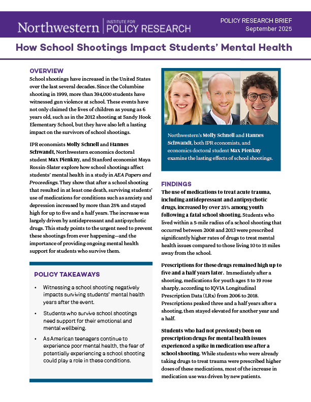 How School Shootings Impact Students' Mental Health