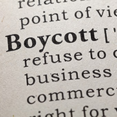 boycott in a dictionary