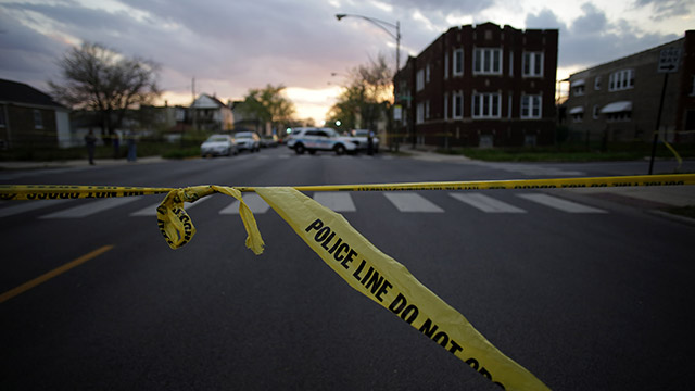 Chicago crime scene