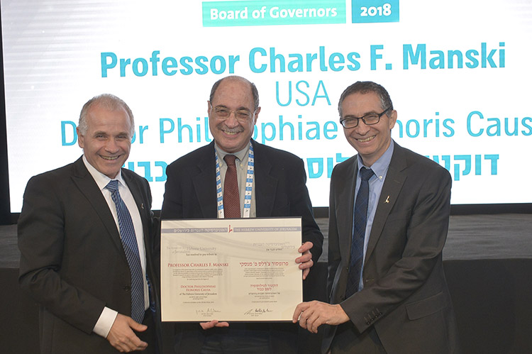Charles F. Manski honorary degree
