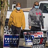 open poll in Fairfax County, VA