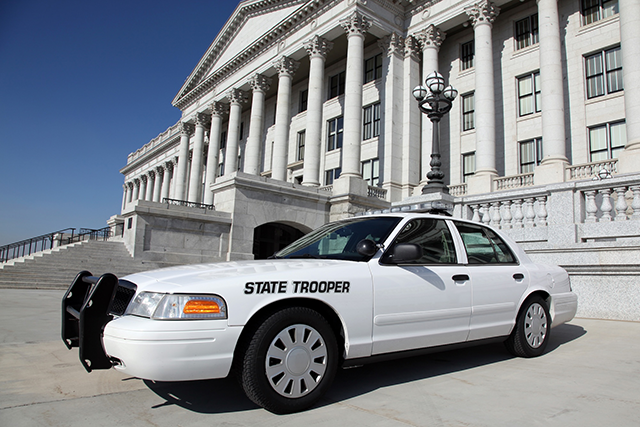 Exterior of a state prison