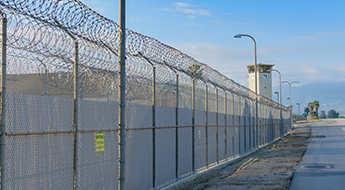 Exterior of a state prison