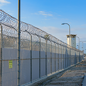 Exterior of a state prison