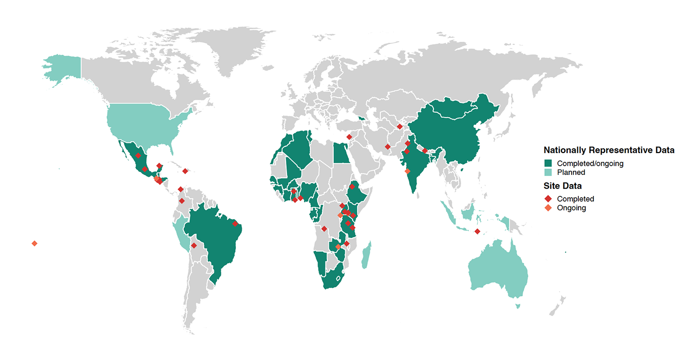 world map